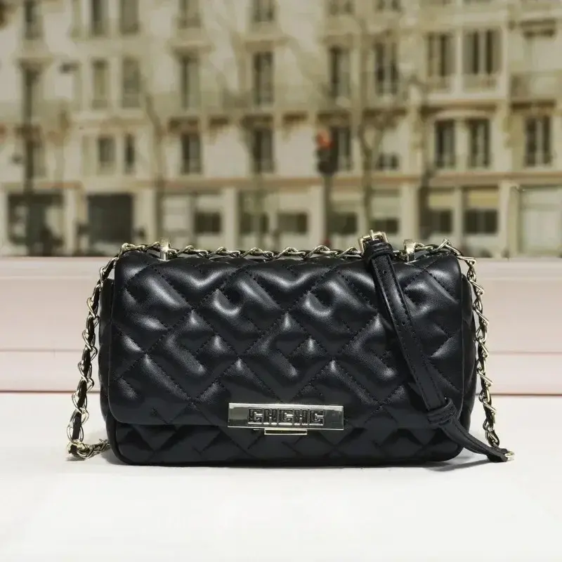 CH Women's Crossbody Bag Luxury Brand Commuter Bag Temperament Elegant Design Ladies Shoulder Bag Design Sense Fashion Daily