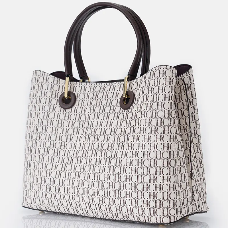 CH Fashion Luxury Large Capacity Women's Handbag Send Pendant High Quality Material Women's Tote Bag Ladies Must Have
