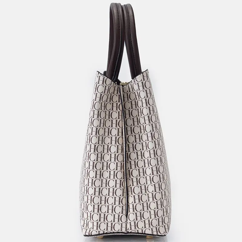 CH Fashion Luxury Large Capacity Women's Handbag Send Pendant High Quality Material Women's Tote Bag Ladies Must Have
