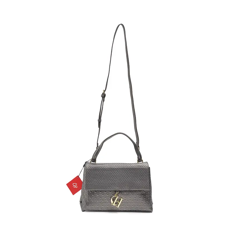 CH Ladies Elegant Light Luxury Crossbody Bag Solid Color Brand Classic Letters Logo Buckle Handbag Large Capacity High Quality
