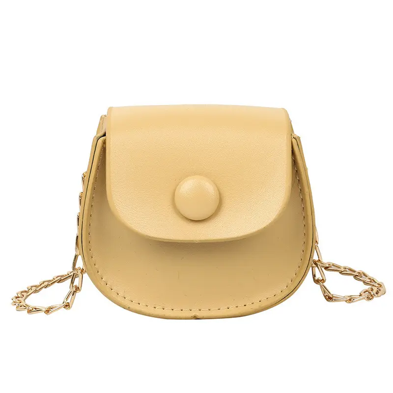 New Mini Shoulder Bag Women PU Leather Crossbody Bag Simple Solid Color Messenger Bag Fashion Handbags Pouch