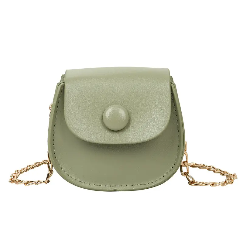 New Mini Shoulder Bag Women PU Leather Crossbody Bag Simple Solid Color Messenger Bag Fashion Handbags Pouch