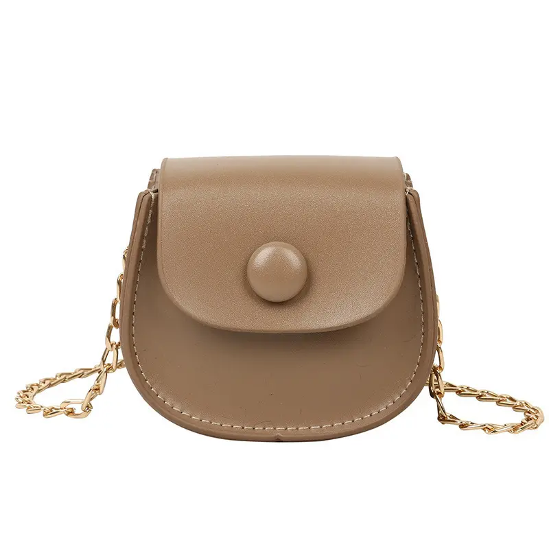 New Mini Shoulder Bag Women PU Leather Crossbody Bag Simple Solid Color Messenger Bag Fashion Handbags Pouch