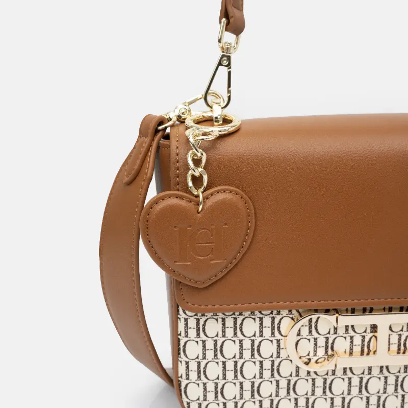 CH Light Luxury Brand Fashion and Versatile Classic Designer Tote with Detachable Pendant 2025 New Women's Crossbody Bag