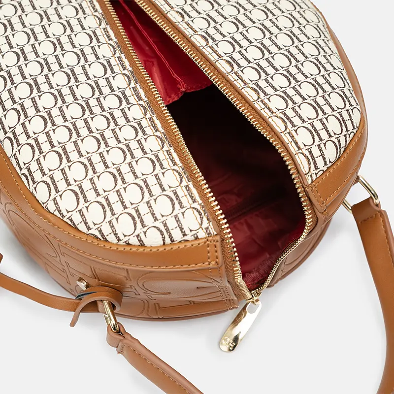 CH Brand Monogram Printed Shell Classic Design Fashion Women's Handbag High Quality Versatile 2025 New Women's Handbag
