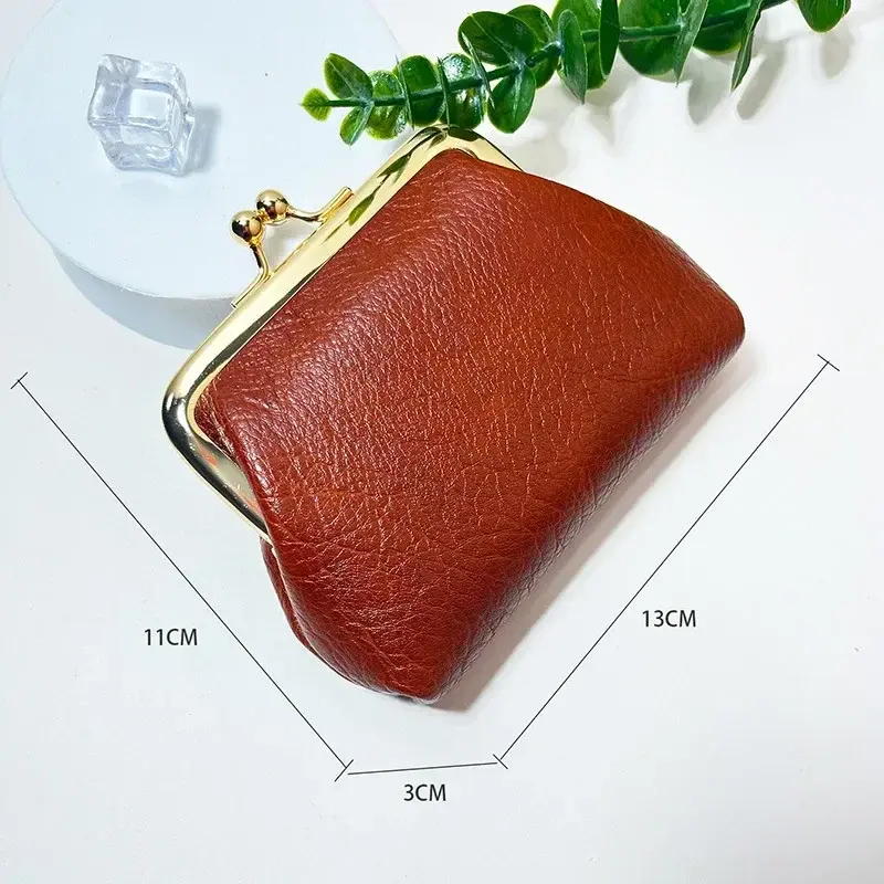 New Retro Women Small Coin Purse Ladies Money Key Earphone Wallet Candy Color Girl Coin Storage Bags Pouch