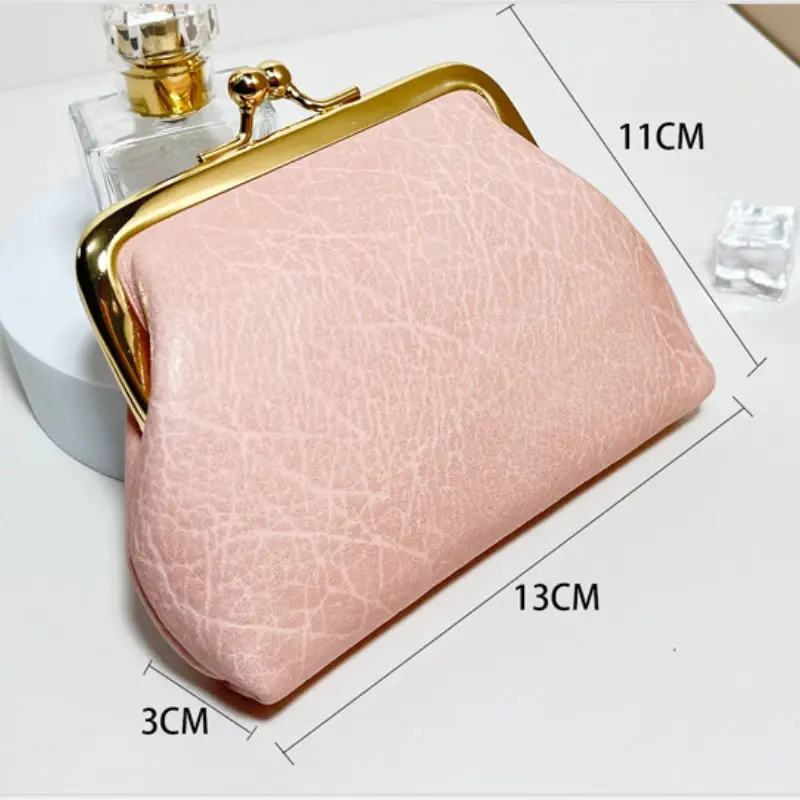 New PU Leather Coin Purse Small Coin Card Pouch Mini Wallet Purse Handbag Bag Women Girls Coin Purses