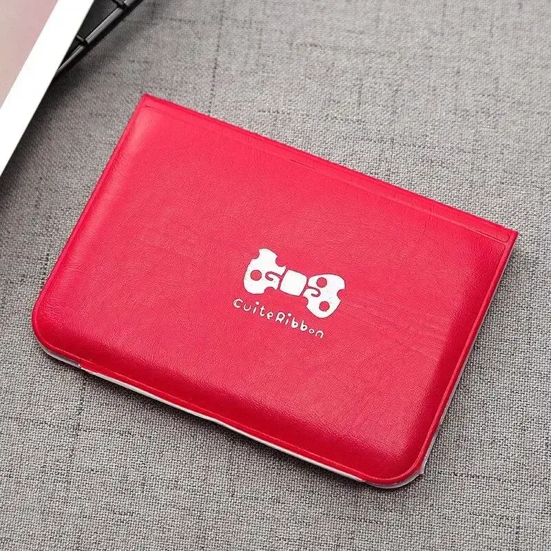 PU Leather Card Cover Case Short Women Wallet Card Holder Wallet Fashion Mini Bank Id Credit Card Holder Business Wallet