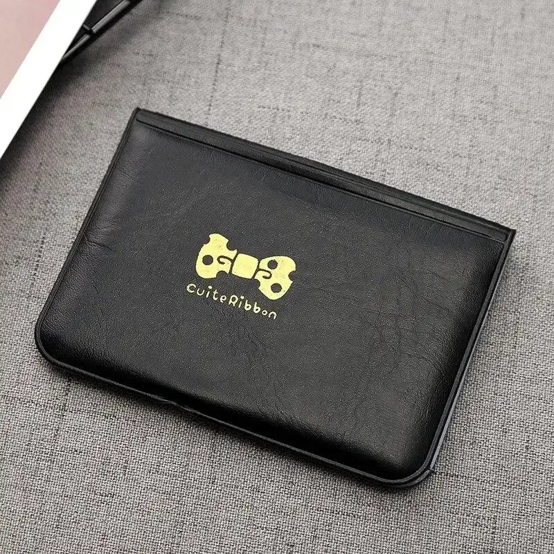 PU Leather Card Cover Case Short Women Wallet Card Holder Wallet Fashion Mini Bank Id Credit Card Holder Business Wallet