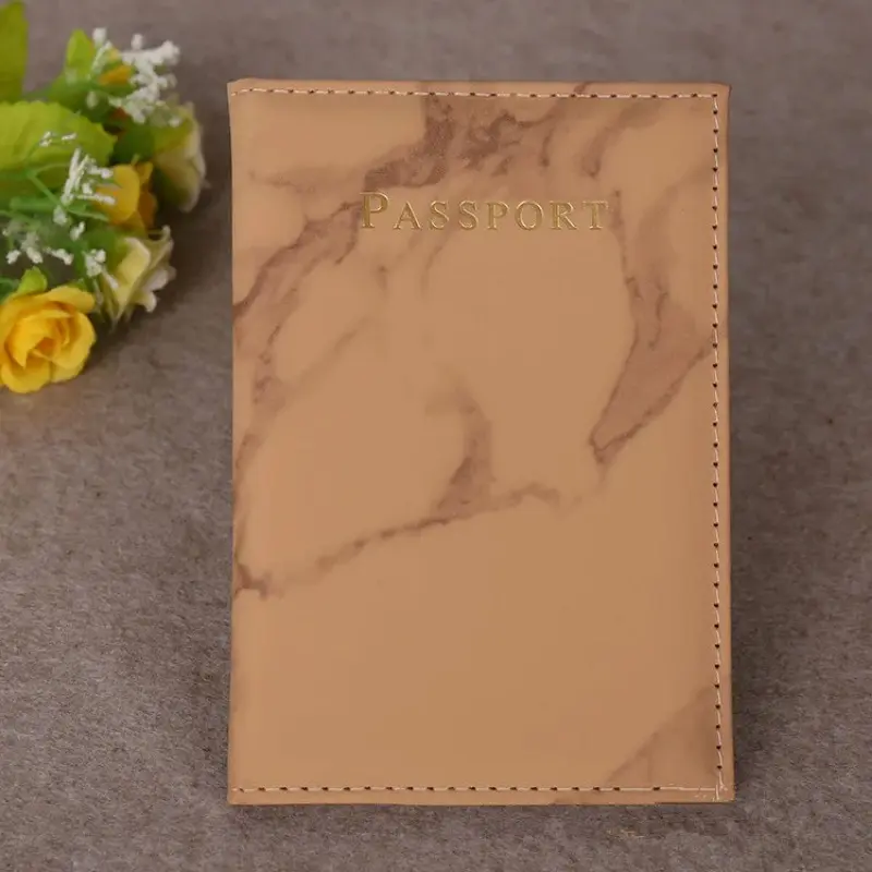 Travel Waterproof Dirt Passport Holder Cover Wallet PU Leather ID Card Holders Business Credit Card Holder Case Pouch