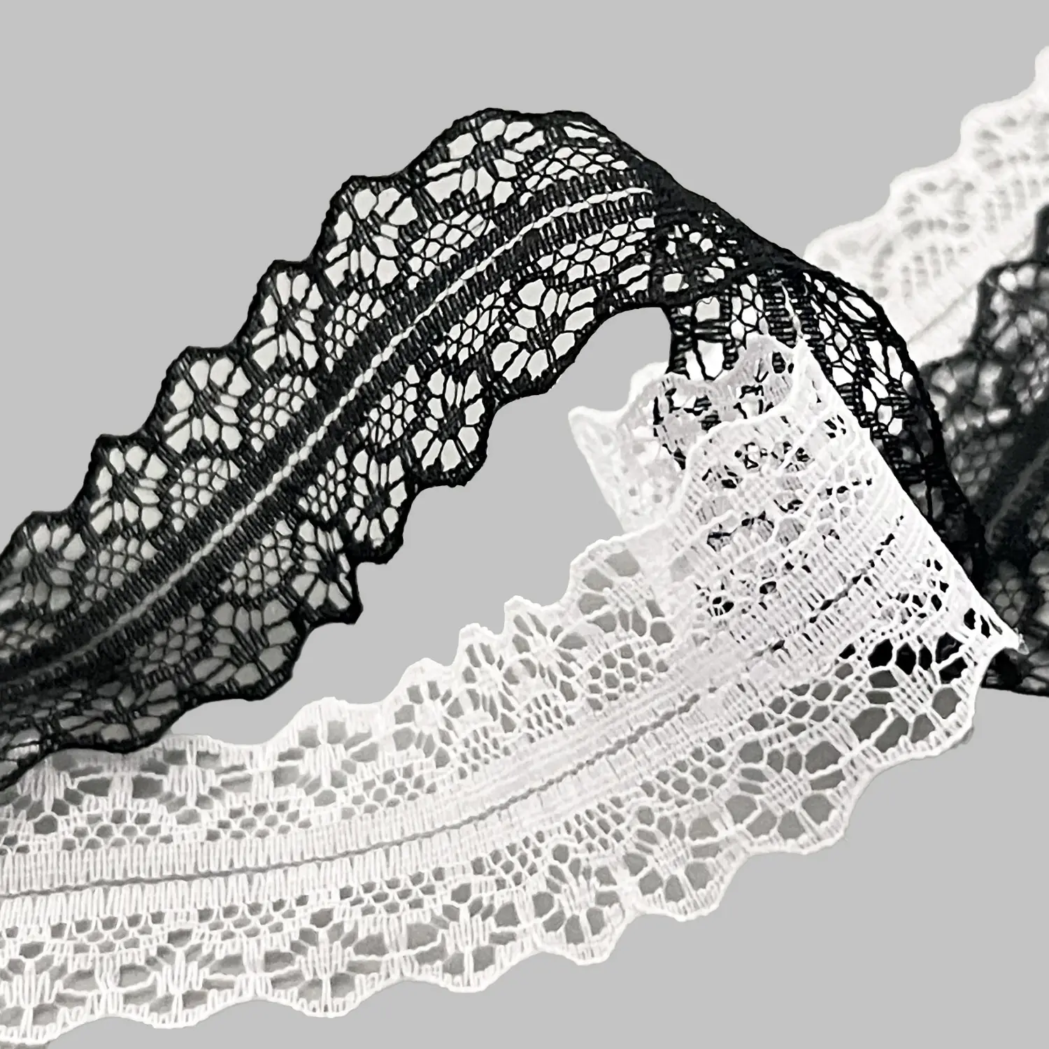 1Pair DIY Lace Flat Shoelace for Sneakers Shoelaces for Women Casual Shoes Black White Shoe Laces Accessorices