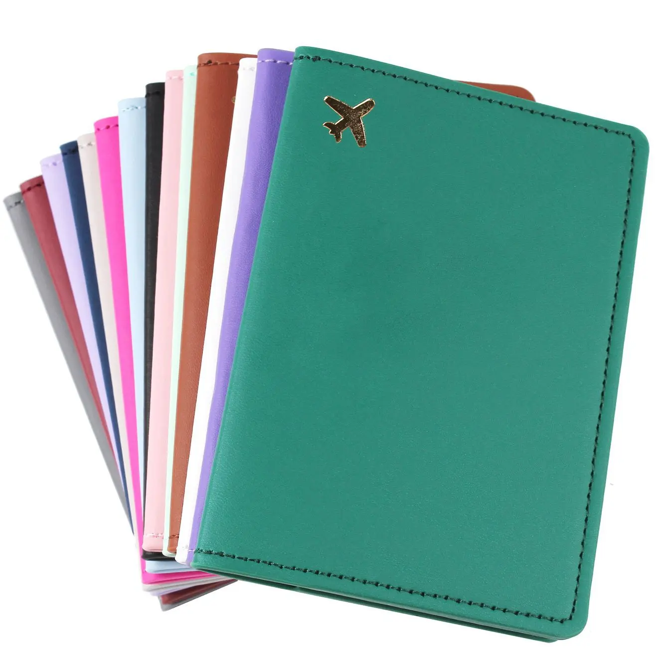 Travel PU Passport Holder Ticket Passport Covers Travel Passport Protective Cover ID Credit Card Holder Travel Accessories