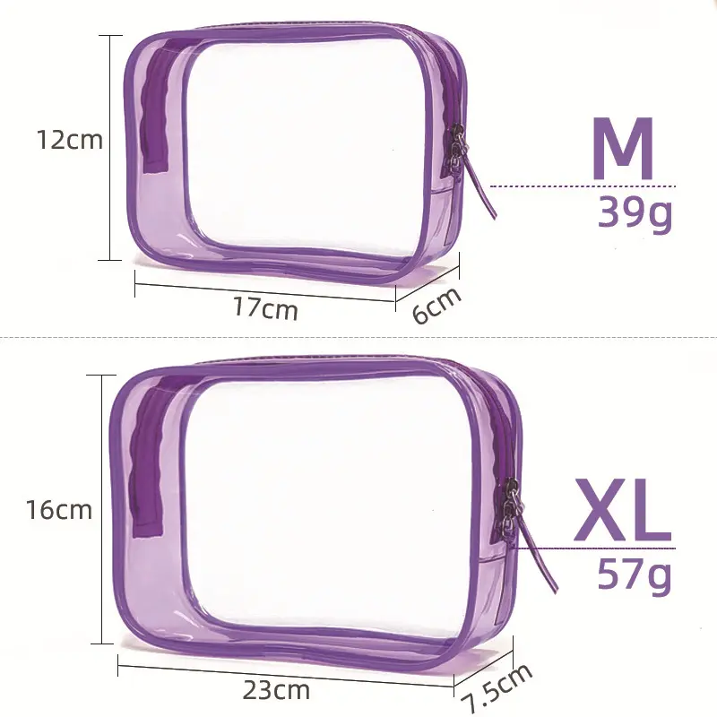 Women Portable Travel Wash Bag Female Transparent Waterproof Makeup Storage Pouch Large Capacity Cosmetic Organizer Beauty Case
