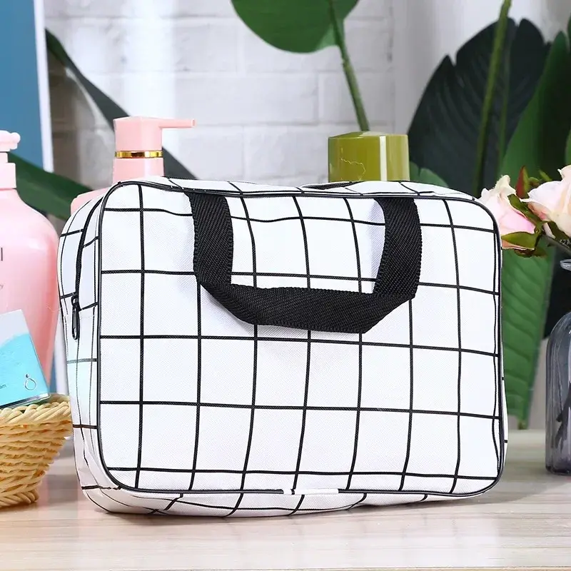 Large Capacity Cosmetic Bag High Quality Women Waterproof Travel Toiletry Bag Necessaire Organizer Make up Bags Handbag
