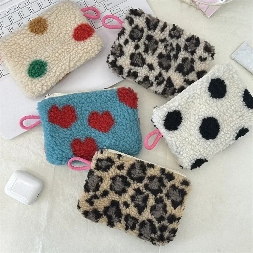 Zipper Cute Small Travel Cosmetic Lipstick Earphone Card Portable Storage Bag Purse Women Mini Makeup Handbags Wallet Pouch Bag