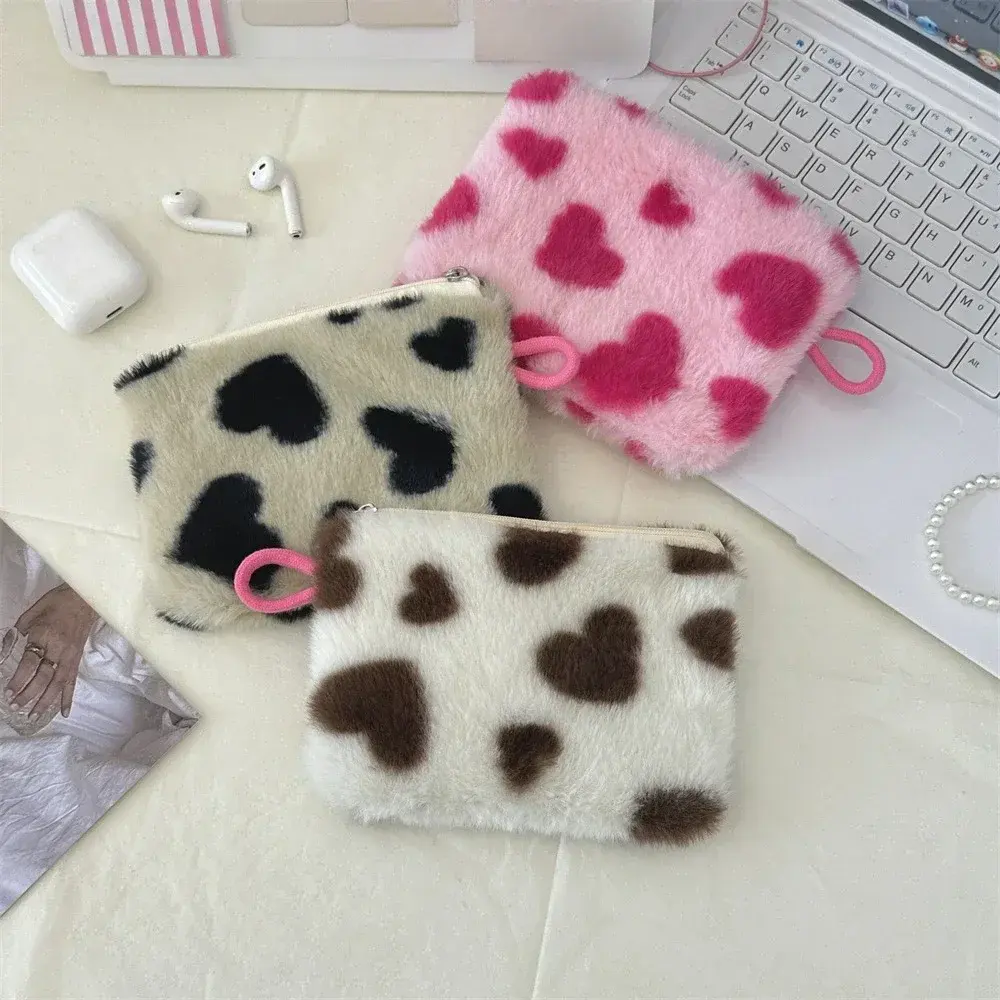 Zipper Cute Small Travel Cosmetic Lipstick Earphone Card Portable Storage Bag Purse Women Mini Makeup Handbags Wallet Pouch Bag