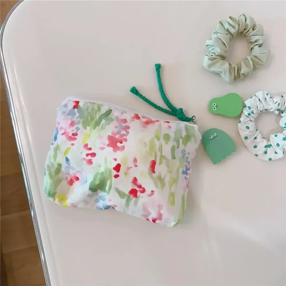 Women Mini Portable Bags Fashion Coin Purse Card Holder Wallet Key Pouch Make Up Lipstick Sanitary Napkin Organizer Zipper Bag