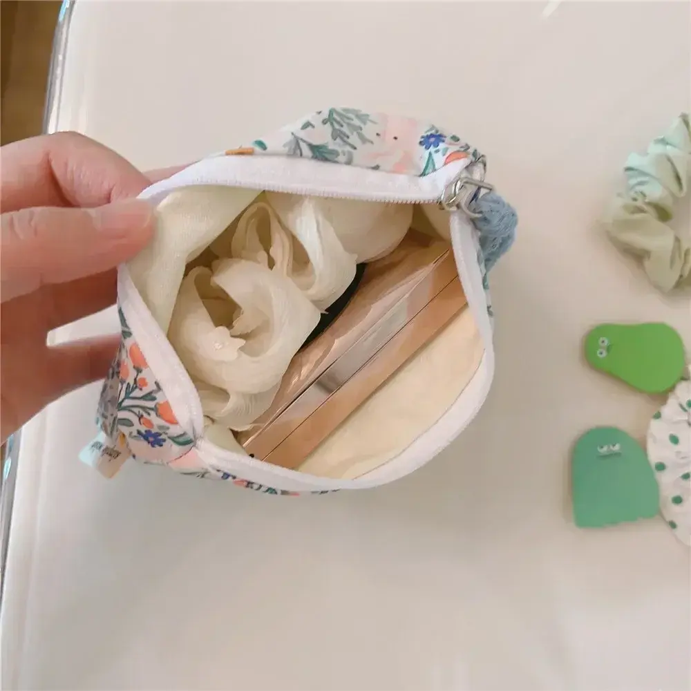 Women Mini Portable Bags Fashion Coin Purse Card Holder Wallet Key Pouch Make Up Lipstick Sanitary Napkin Organizer Zipper Bag