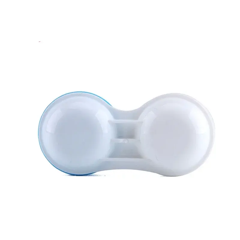 Mini Portable Contact Lens Case Eyes Contacts Care Container Box Contact Lenses Storage Box Two-color Contact Lens Box Hot Sale
