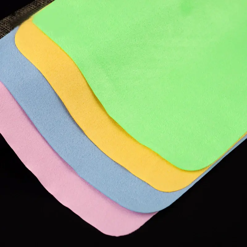 10 Pcs Glasses Cleaning Cloth Microfiber Glasses Lens Cloths Eyeglasses Phone Computer Eyewear Cleaner Wipe Cleaning Cloths