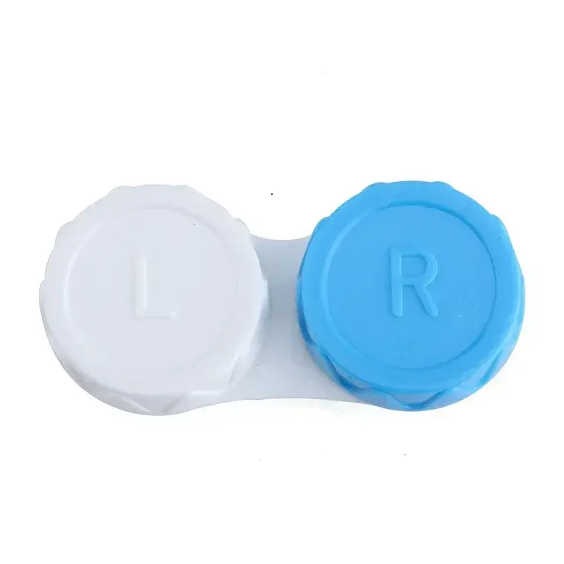 10pc Mini Contact Lens Case for Eyes Travel Kit Holder Glasses Cosmetic Contact Lenses Case Box Container Travel Accessaries