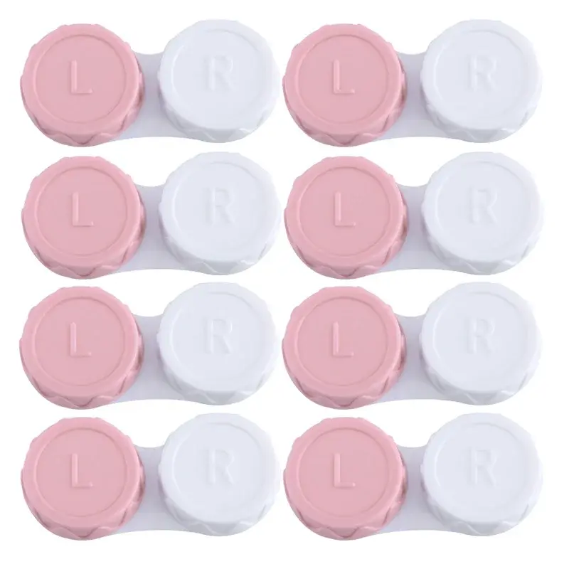1 PCS Glasses Cosmetic Contact Lenses Box Contact Lens Case for Eyes travel Kit Holder Container Travel Accessaries Wholesale