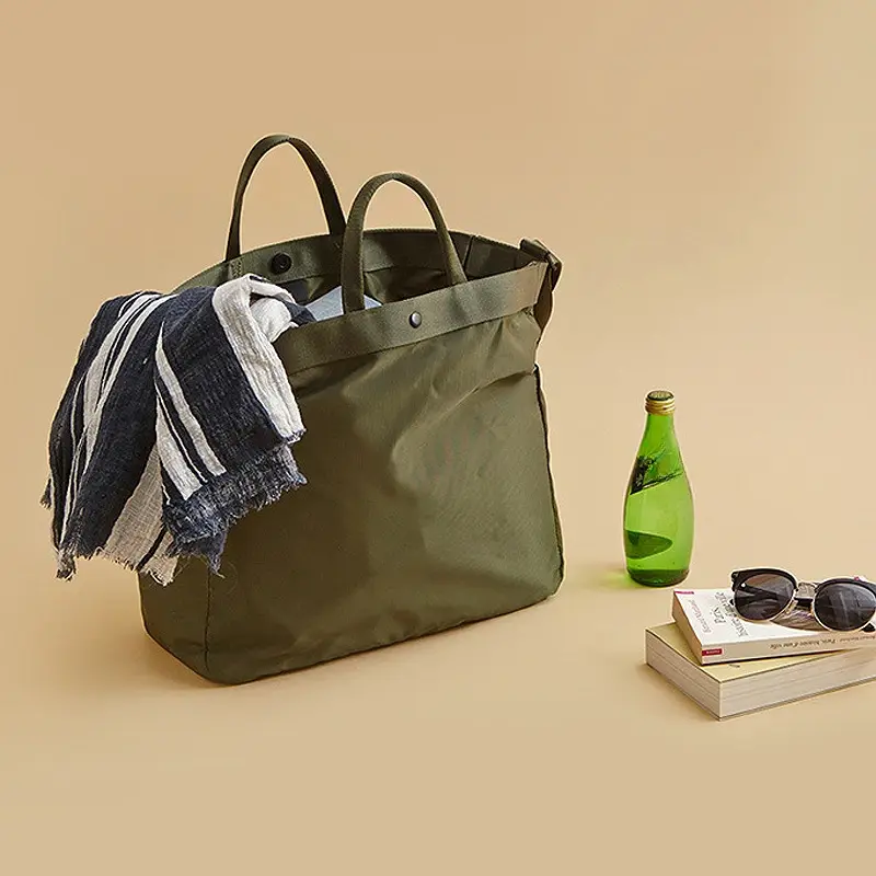 Outdoor Travel Organizer Handbags Waterproof Nylon Luggage Bag Portable Clothes Storage Tote Bag Shoulder Bag