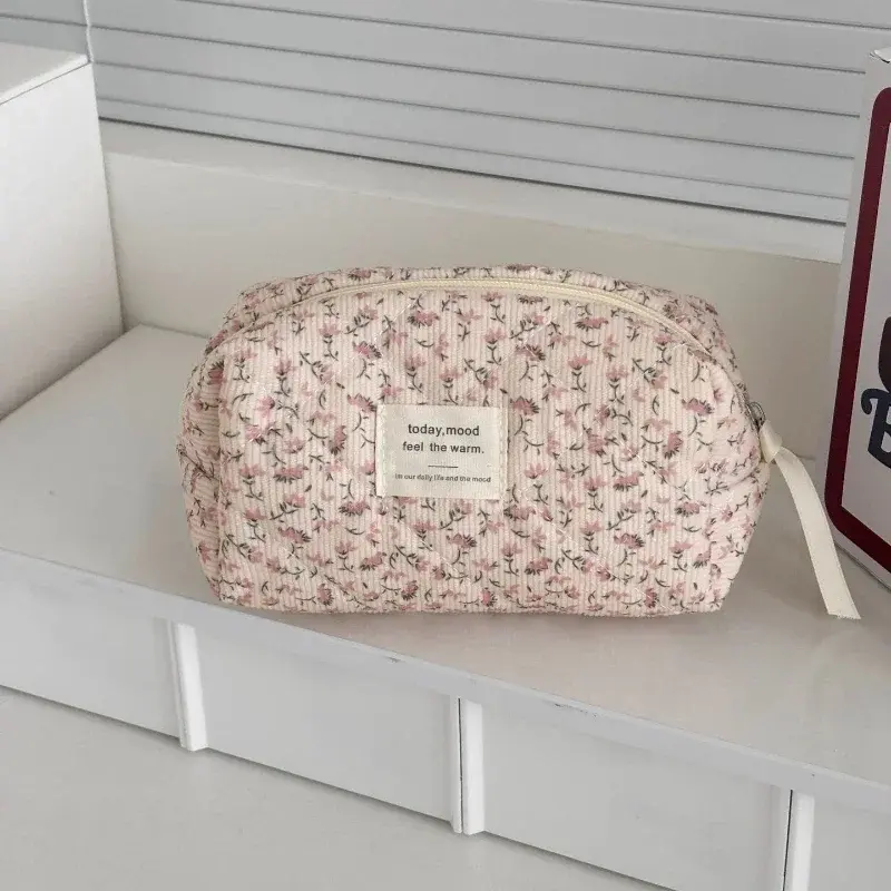 Large Capacity Women's Cosmetic Bags Cases Casual Ladies Small Storage Bag with Zipper Female Travel Clutch Bag Small Handbags