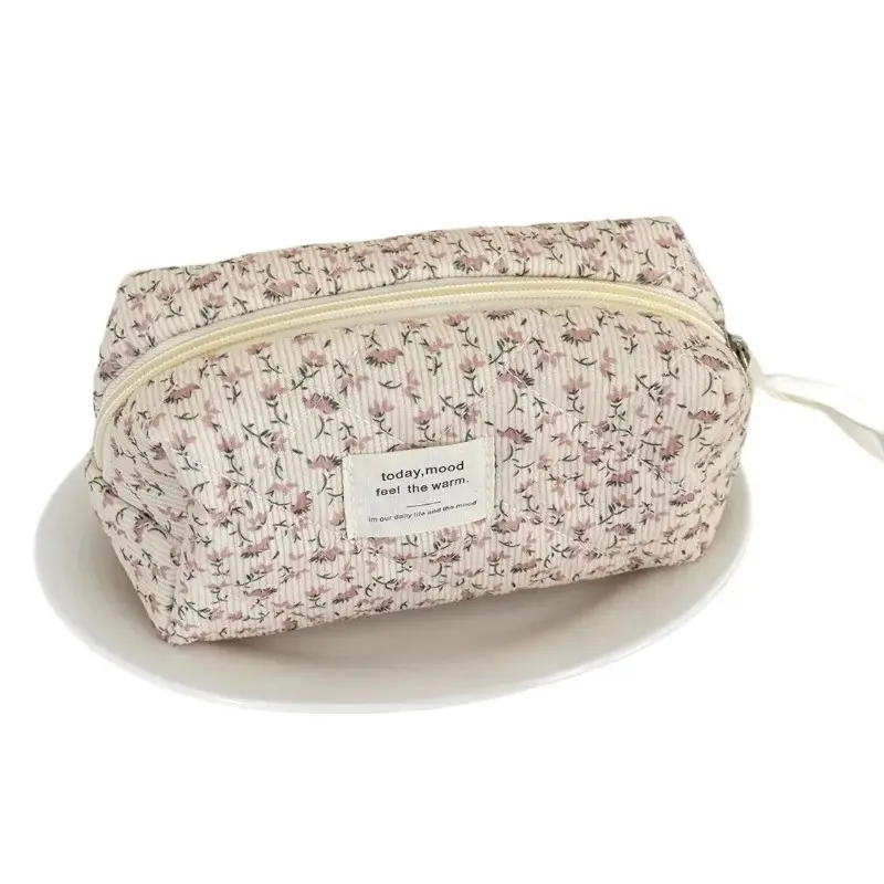 Large Capacity Women's Cosmetic Bags Cases Casual Ladies Small Storage Bag with Zipper Female Travel Clutch Bag Small Handbags
