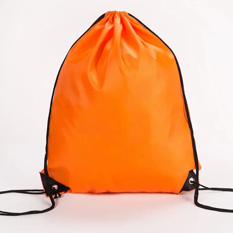 Waterproof Drawstring Backpack with Oxford Cloth for Swimming, Sports, Beach and Travel