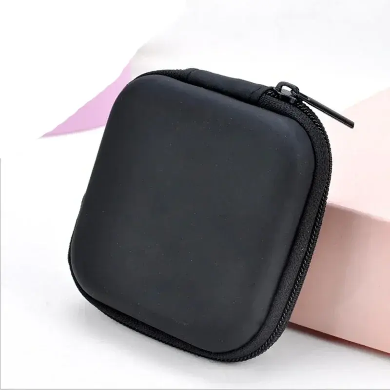 Cute Kids Mini Coin Purse Zipper Wallet Women Ladies Men Travel Earphone Key USB Cable SD Card Holder Bag Case