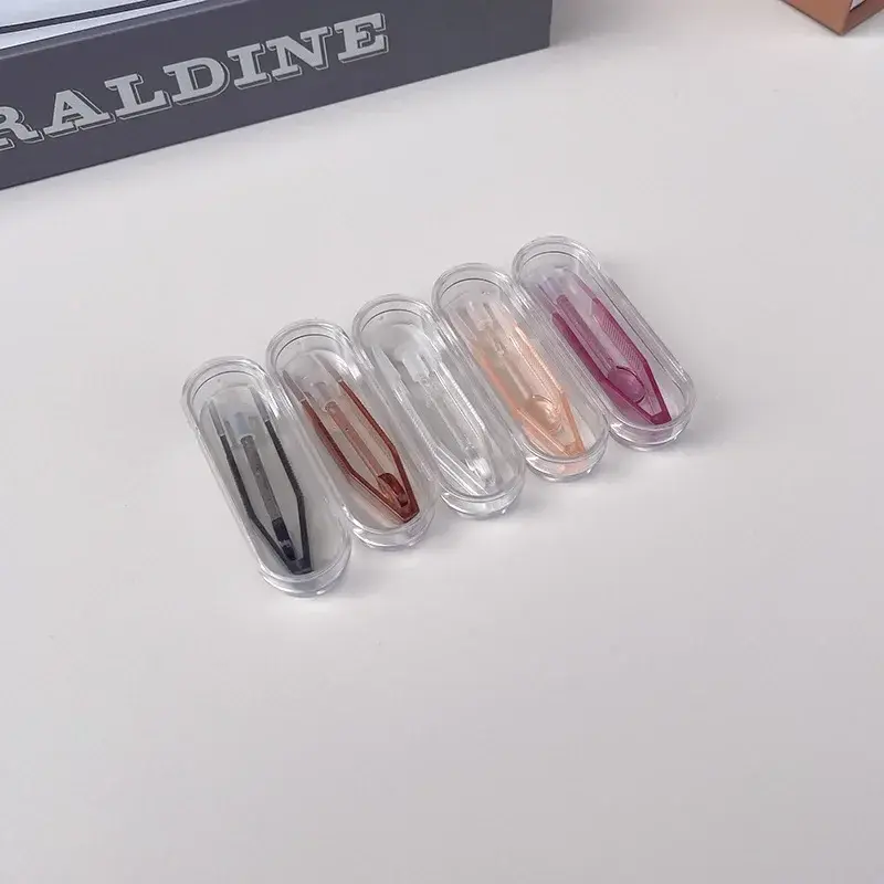 1 Set Color Contact Lens Case Box Tweezers and Suction Stick for Eyes Care Tool Contact Lenses Inserter Tools Contacts Case