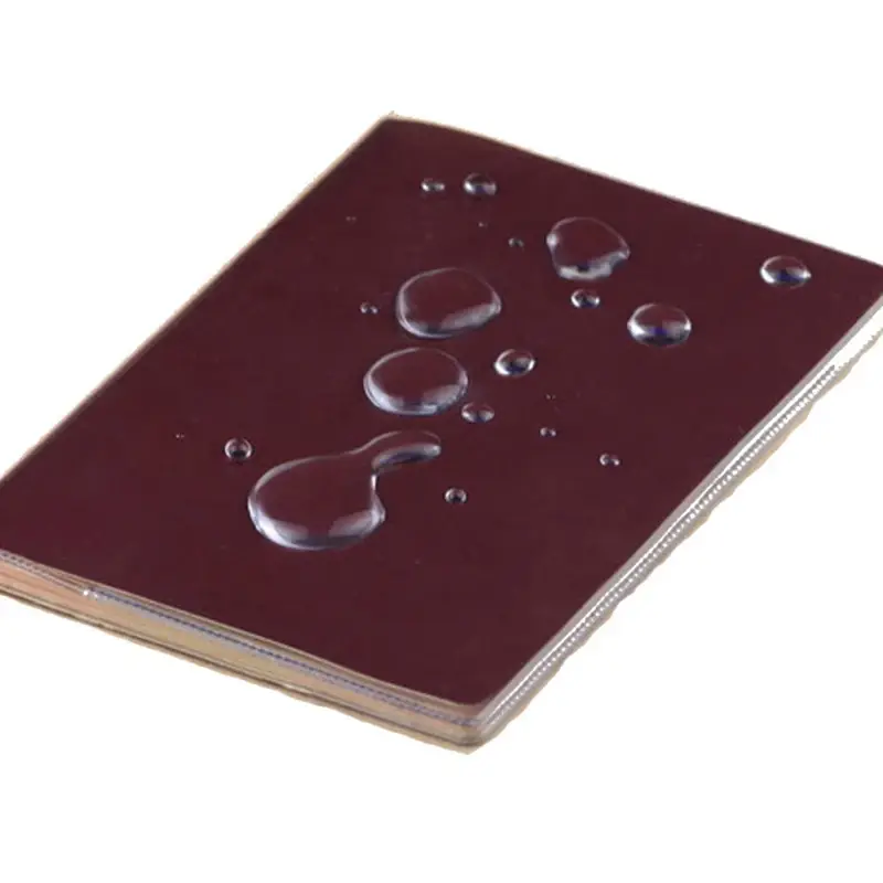 eTya Travel Waterproof Dirt Passport Holder Cover Wallet Transparent PVC ID Card Holders Business Credit Card Holder Case Pouch