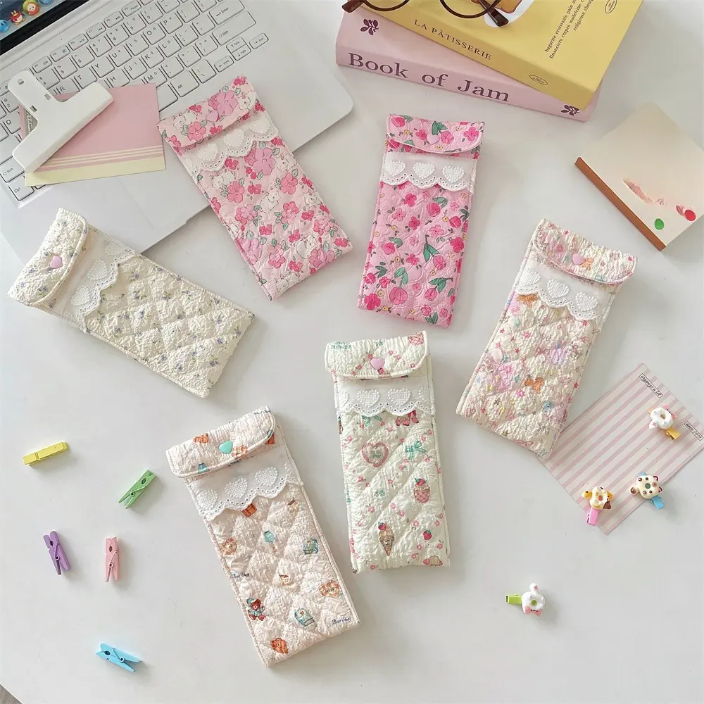 Women Fashion Portable Glasses Bag Protective Case Cover Sunglasses Case Box Reading Eyeglasses Pouch Eyewear Protector