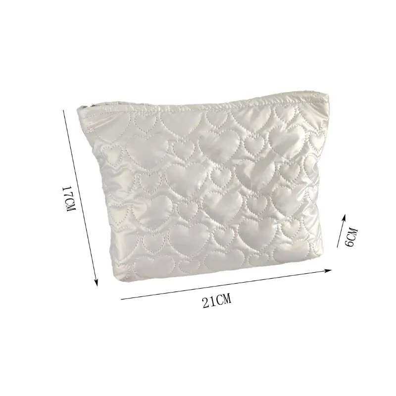 Large Capacity Women's Cosmetic Bags Cases Casual Ladies Small Storage Bag with Zipper Female Travel Clutch Bag Small Handbags