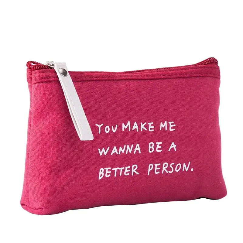 Flower Print Canvas Women Makeup Bag Cosmetic Organizer Zipper Travel Pouch Female Toiletry Bag