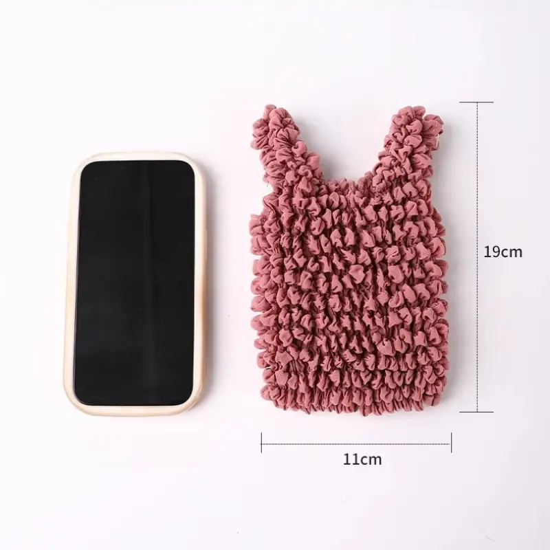 Women Elastic Shopping Bag Multifunctional Large Capacity Shopper Eco-Friendly Storage Bags Cute Tote Bag Portable Handbags