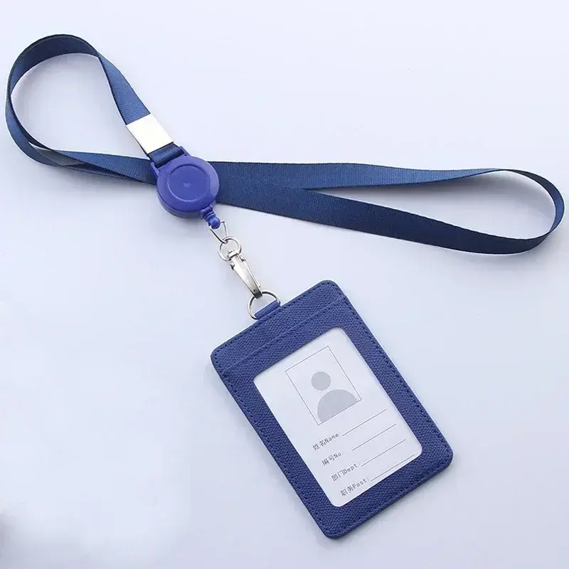 Name Card Holder keychain Nurse Accessories Badges Set Lanyard ID Card Holder Neck Straps Nurse Business Card Holde Key Holder