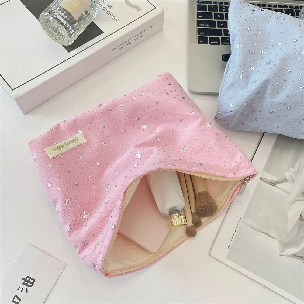 New Fashion Star paillette makeup bag Lipstick cosmetic organizer toiletry Bag Carry Washing and Storage Bag for Women