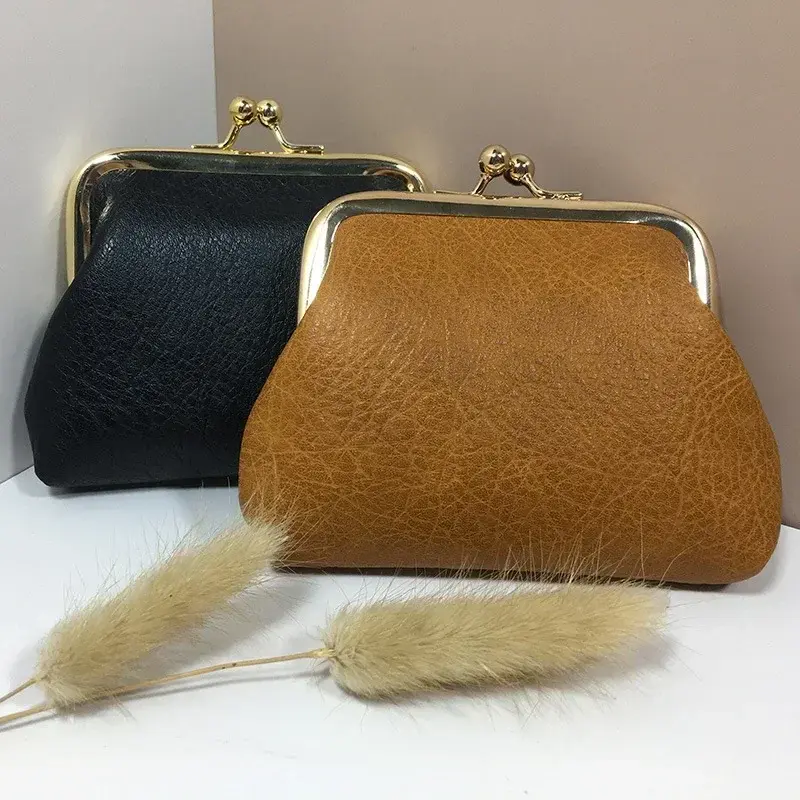 New Retro Ladies Money Key Earphone Wallet Women Small Coin Purse Candy Color Girl Coin Storage Bags Pouch