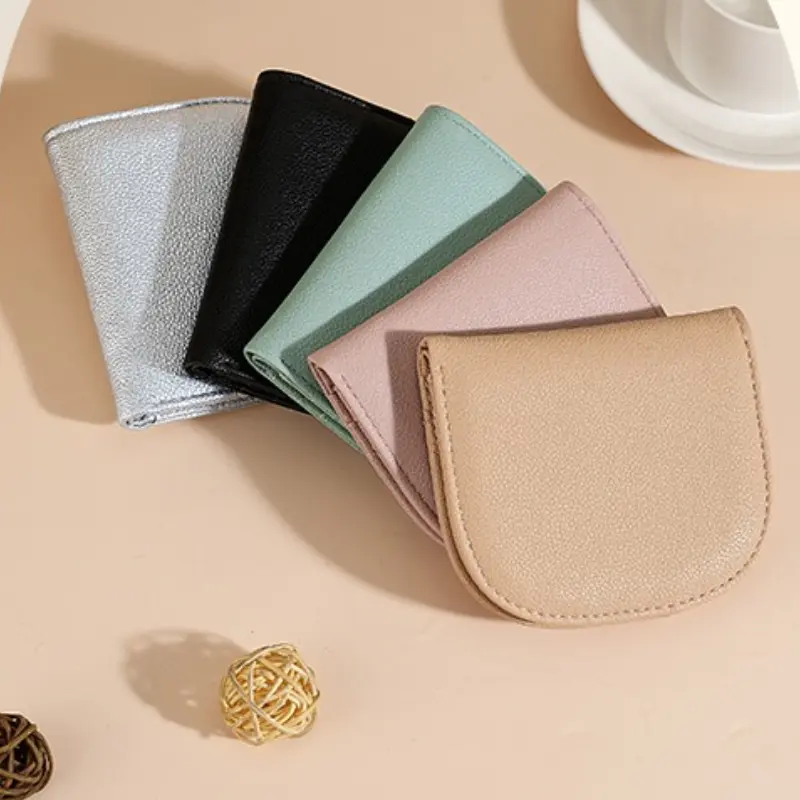 Hasp Women Wallet Fashion Bags For Women Short Wallet Pu Leather Purse Female Money Small Zipper Coin Pocket