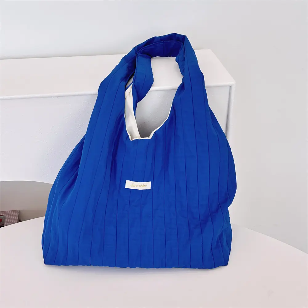 Fashion Solid Color Shoulder Bags for Women Large Capacity Vintage Ladies Handbags Travel Female Shopping Tote Bag