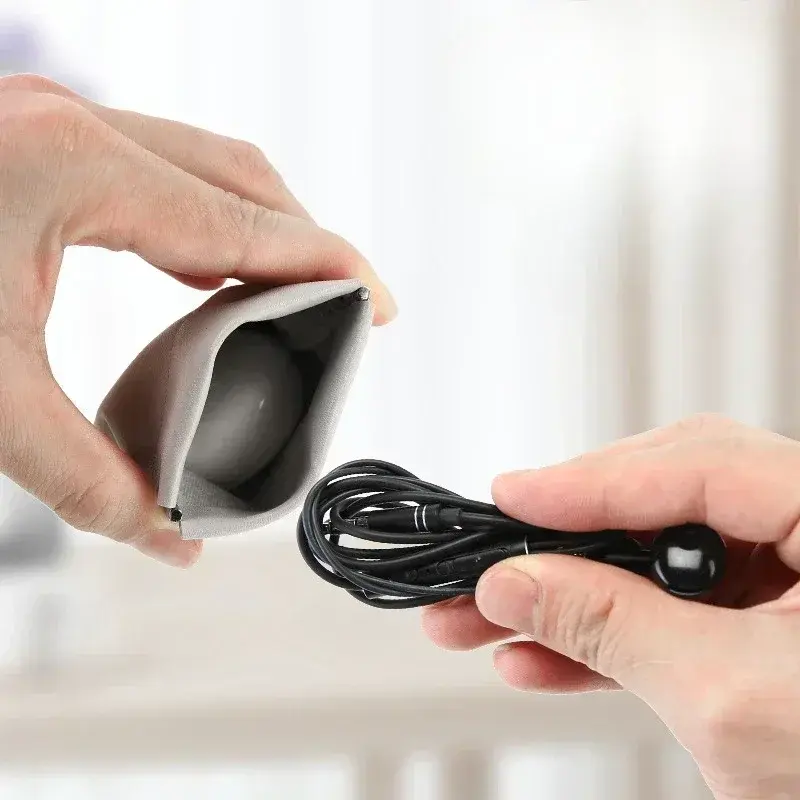 Men Women PU Leather Coin Purse Card Holder Mini Storage Bag Change Money Wallet Small Coin Storage Purse