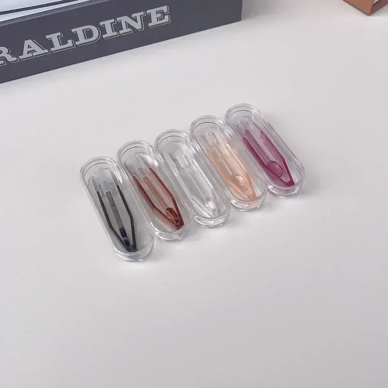 1 Set Color Contact Lens Case Box Tweezers and Suction Stick for Eyes Care Tool Contact Lenses Inserter Tools Contacts Case