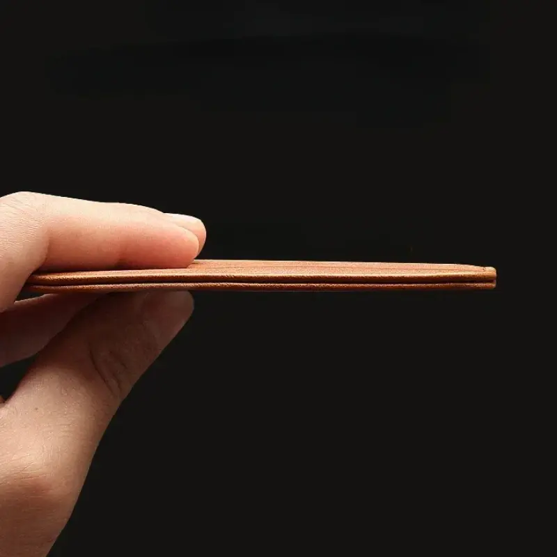 New Ultra-thin Soft PU Leather Id Card Holder Solid Color Bank Credit Card Box Women Men Business Card Case Wallet Mini Wallet