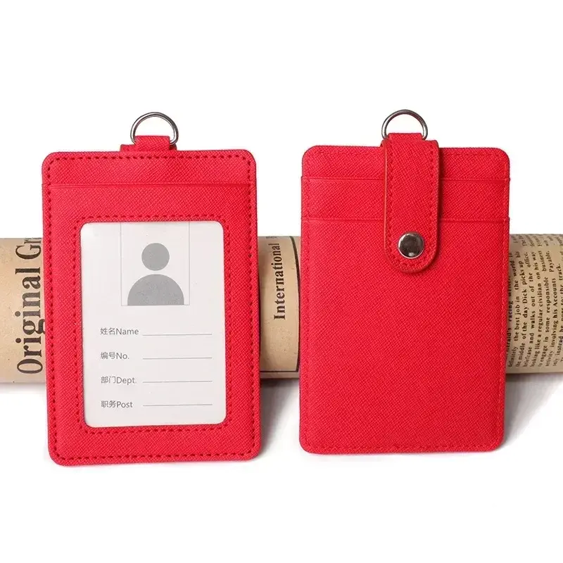 Slim Women Men Pu Leather Fashion Credit Card ID Holder Wallet Organizer Case