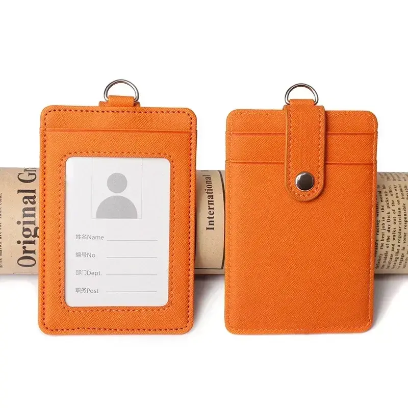 Slim Women Men Pu Leather Fashion Credit Card ID Holder Wallet Organizer Case