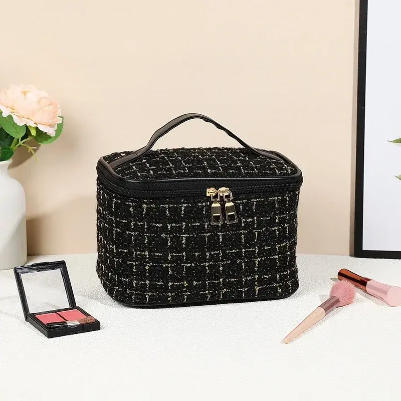 New Makeup Bag for Women Travel Waterproof Necessary Beauty Brush Makeup Tools Storage Cosmetic Case Professional Makeup Box
