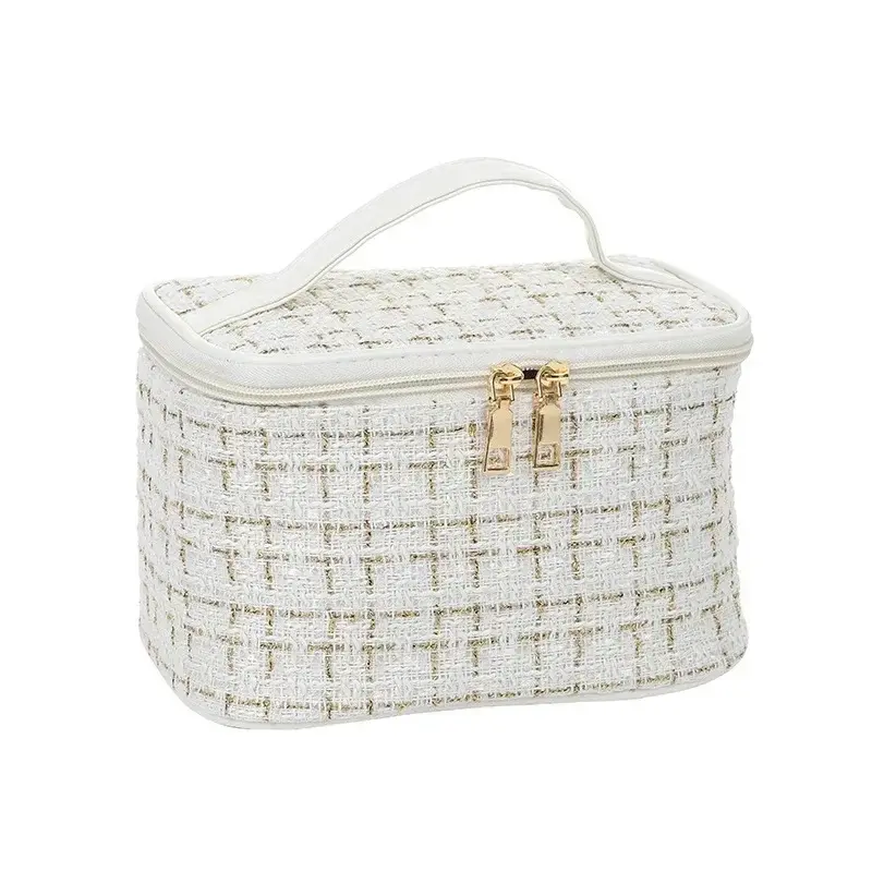 New Makeup Bag for Women Travel Waterproof Necessary Beauty Brush Makeup Tools Storage Cosmetic Case Professional Makeup Box