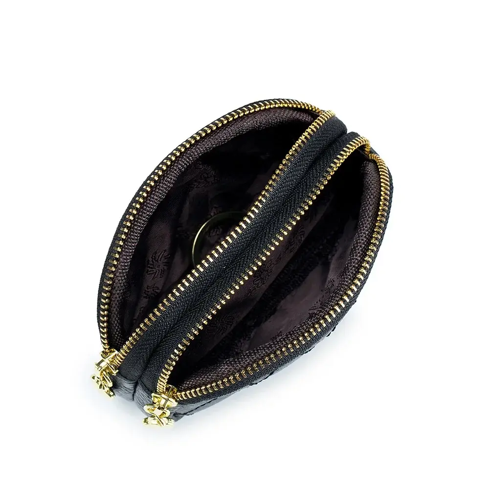 Fashion Women Mini Wallet Leather Female Purse Card Holder Coin Purse Short Wallets Small Purse Zipper Keychain Clutch Bag